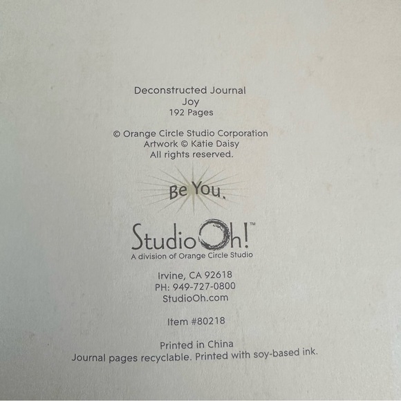 NEW Studio Oh! JOY Deconstructed Journal - Picture 6 of 9